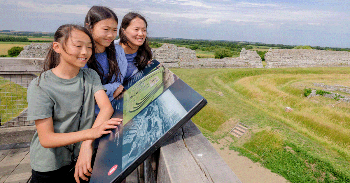 Richborough Roman Fort and Amphitheatre